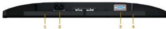 DELL E2013H - Bottom View - 1