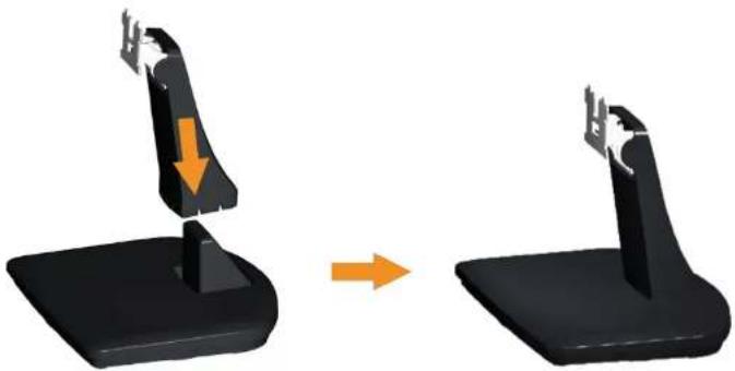 DELL E2013H - Attaching the Stand - 2