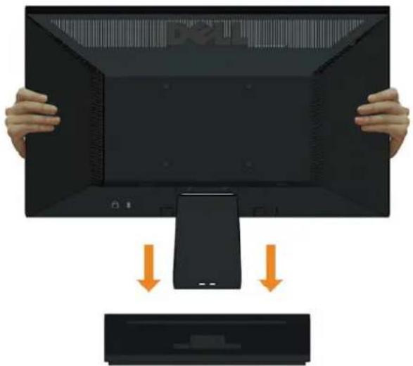 DELL E1911 - Attaching the Stand - 2