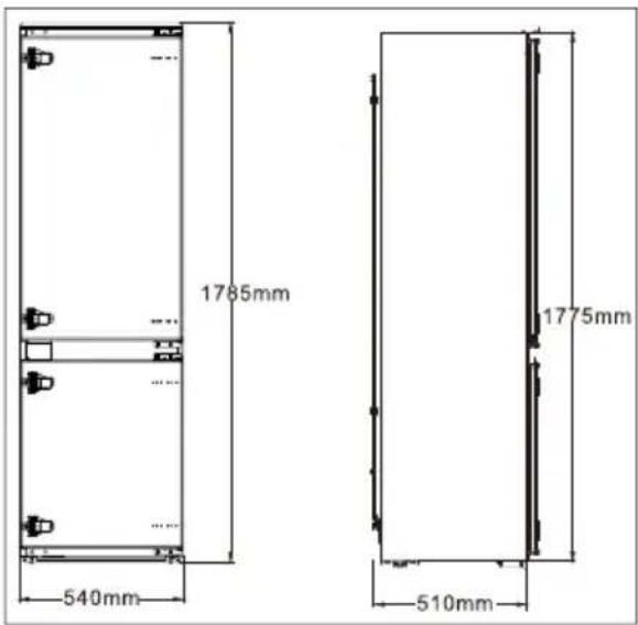 MIDEA MDRE353FGF - Collocazione - 4