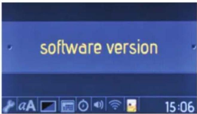 software version 15:06
