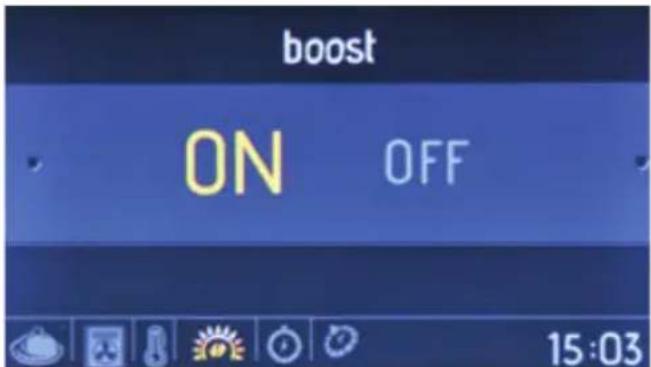 boost ON OFF 15:03