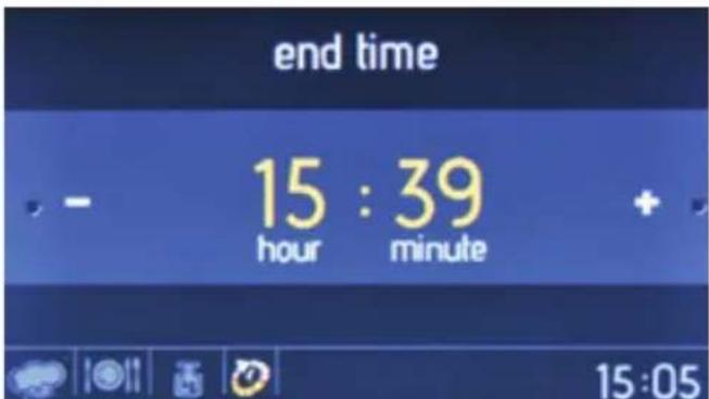 end time 15 : 39 hour minute 15:05