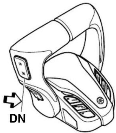YAMAHA XTO (2020) - Postopek za nagibanje navzdol - 3
