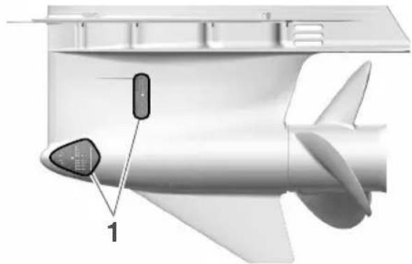 YAMAHA XTO (2020) - Ilustracija kaže primer možnih mest brenčača - 4