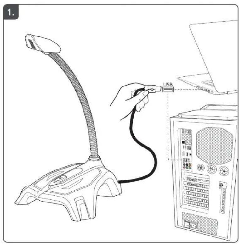 1. USB