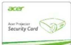 acer Acer Projection Security Card