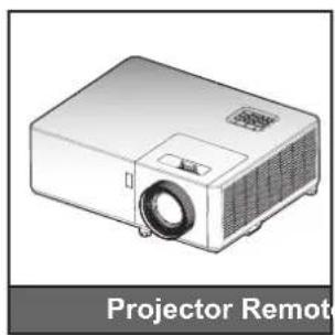 ACER LU-P200F - Standard accessories - 1