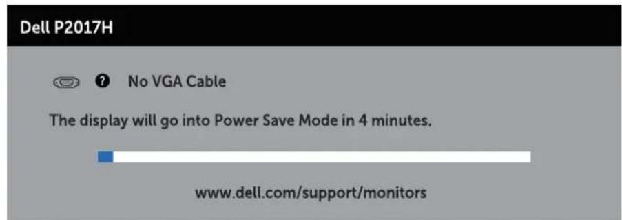 DELL P1917SWh - Self-test - 2