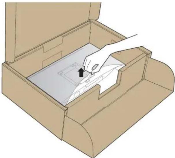 DELL P1917SWh - Attaching the stand - 4