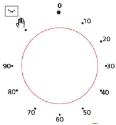 0 10 20 30 40 50 60 70 80° 90°