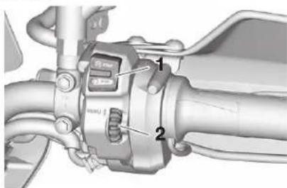YAMAHA TRACER 9 (2023) - Prekidači na rukohvatu - 2