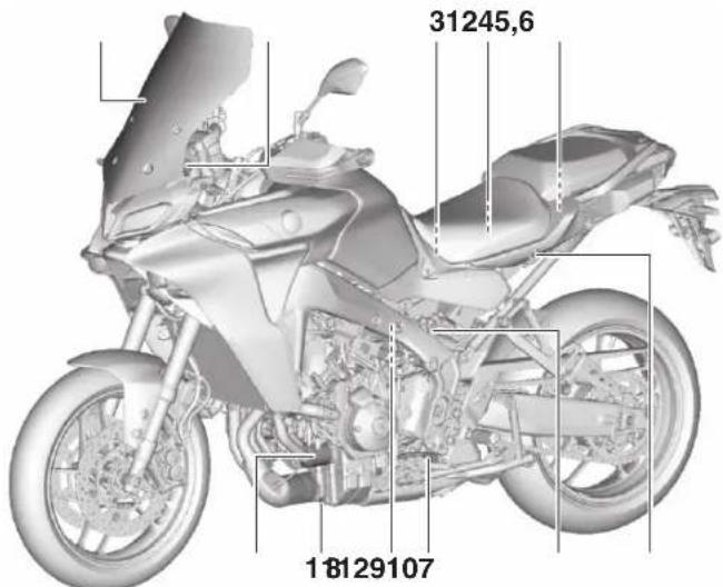 YAMAHA TRACER 9 (2023) - Pogled s lijeve strane - 1