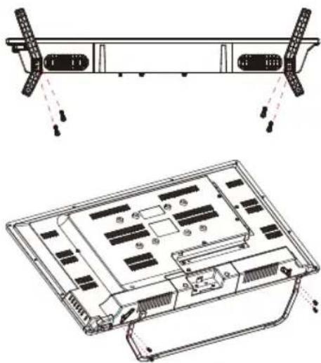 Smart Tech 50UA10V3 - Instructions d'installation de support de TV - 1