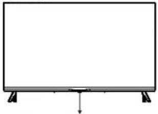 Smart Tech 50UA10V3 - Boutons de la TV : - 1
