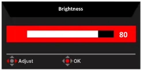 ACER KG272KL - Tipkovnički prečac2 (zadano: Brightness (Svjetlina)) - 1