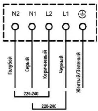 LERAN EIH 6622 BV - Подключение варочной панели к сети электропитания - 3