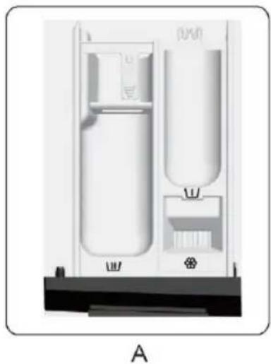 HISENSE WFQY8014EVJM - Odeljak za omekšivač - 1