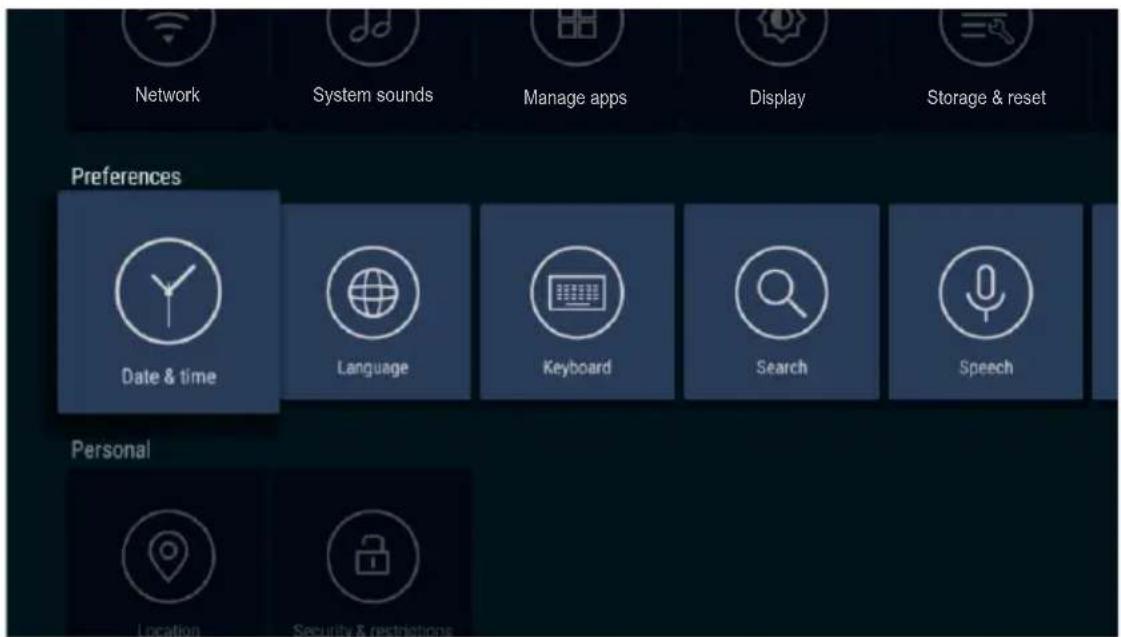 VOX 43ADS311G - Hitri meni - Quick menu - 2
