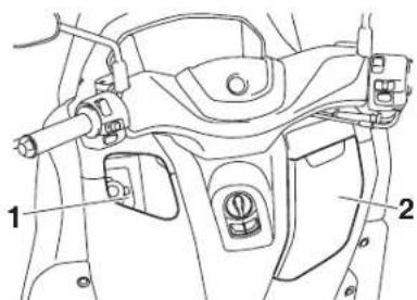 YAMAHA NMAX 125 (2024) - Odjeljci za spremanje - 1
