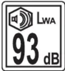 LWA 93 dB
