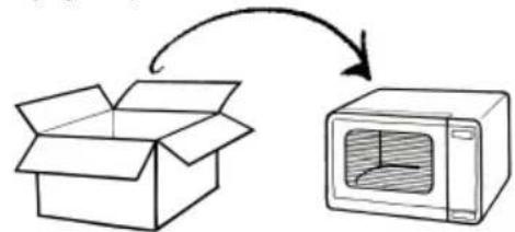 PANASONIC NN-E209W - Raspakiravanje pećnice - 1