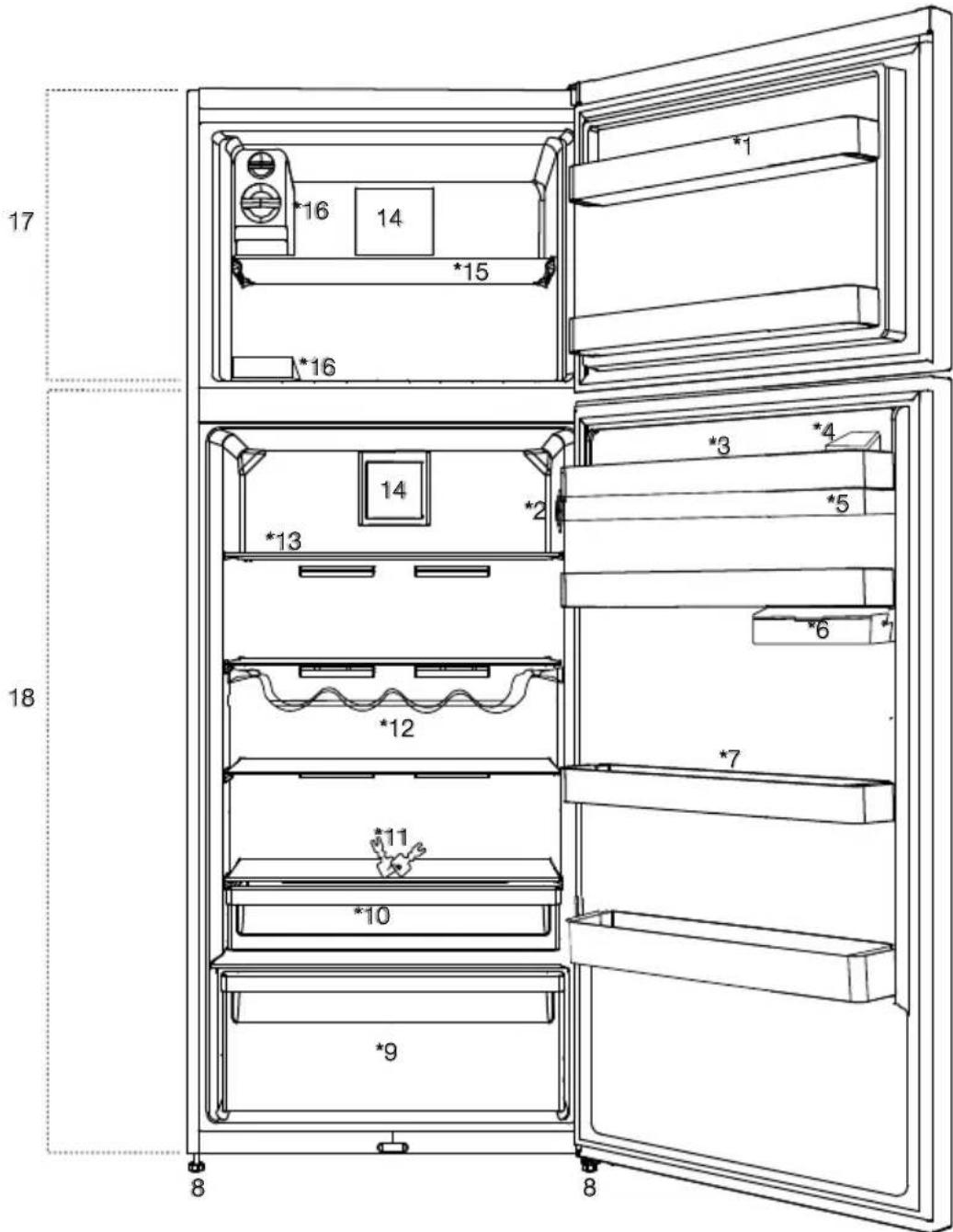 BEKO RDNE505K30XPN - Pajisja juaj - 1