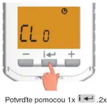 CL0 Potvrd'te pomocou 1x i ← .2x