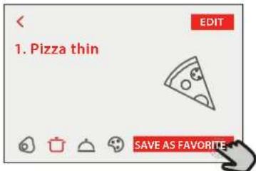 1. Pizza thin EDIT SAVE AS FAVORITE