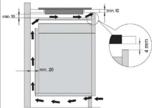 HISENSE HI601FM - Spodnjikuhinjskielementspredalom - 1