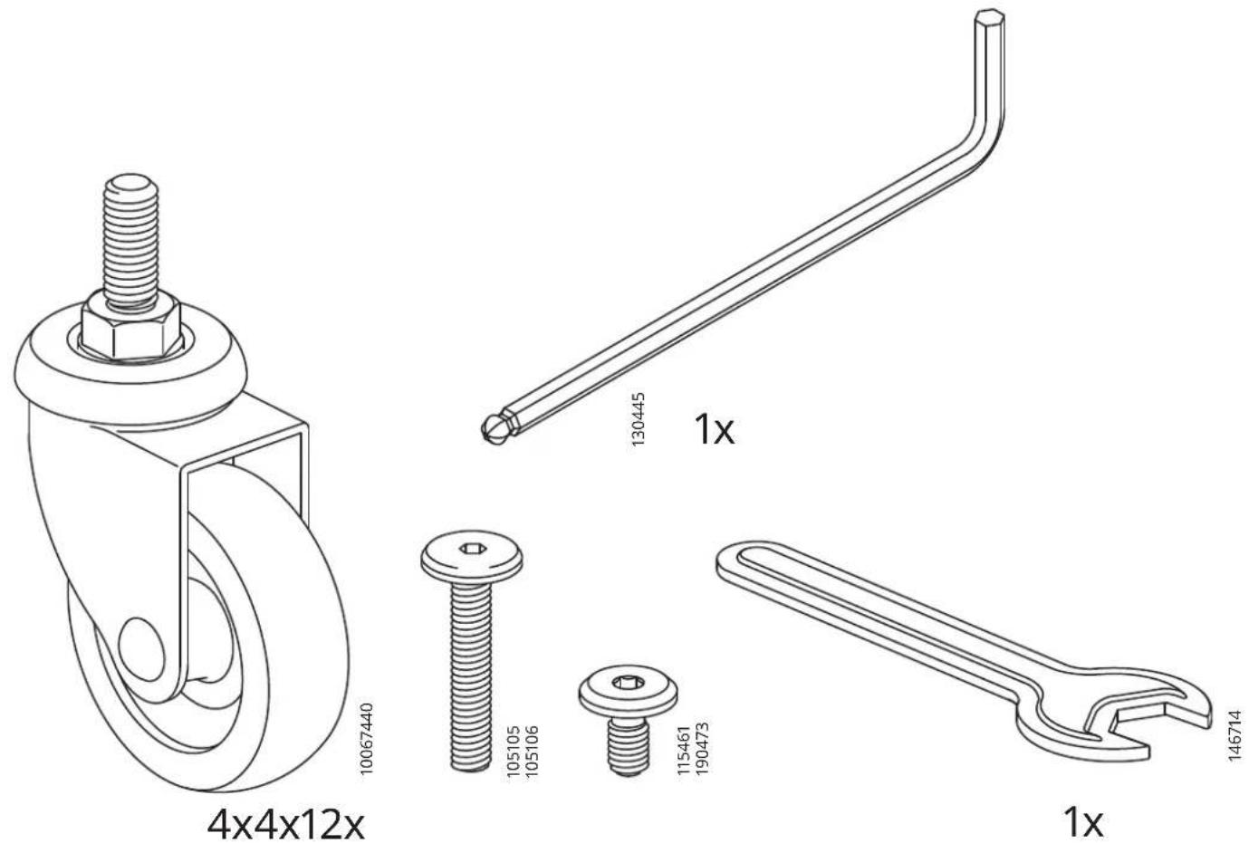 4x4x12x 10067440 130445 1x 105105 105106 115461 190473 1x 146714