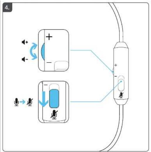 Diagram showing audio signal transmission between a device and two devices with speaker icons and sound wave indicators