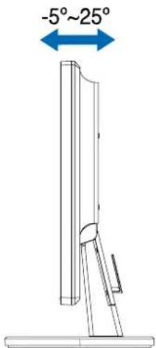 ASUS VW223D - Adjusting the monitor - 1