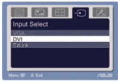 ASUS VW223N - Input Select - 1