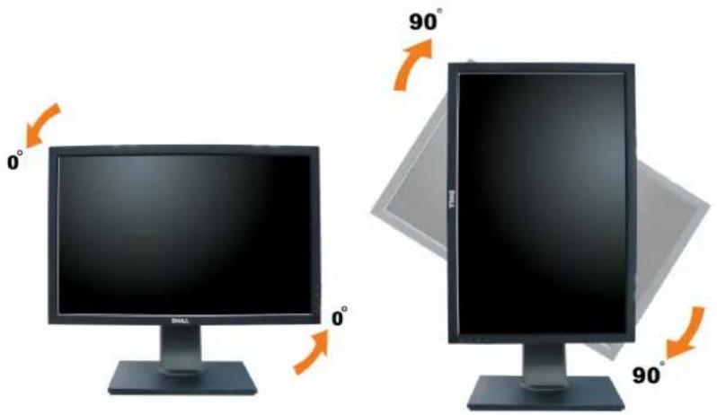 DELL U2410 - Rotating the Monitor - 2