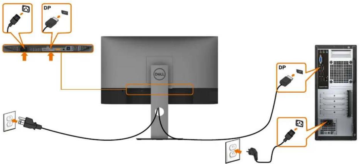 DELL U2419H - Connecting Your Monitor - 5