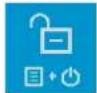 DELL U2419H - Using the OSD Lock function - 10