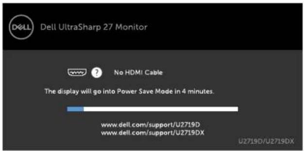 DELL U2419H - OSD Warning Messages - 13
