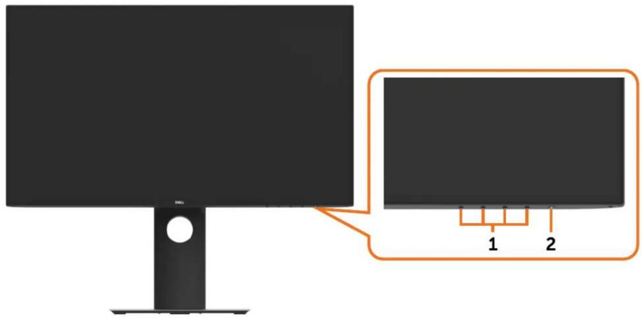 DELL U2419H - Front view - 1