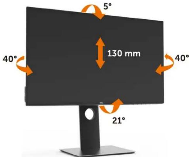 DELL U2419H - Tilt, Swivel and Vertical Extension - 1