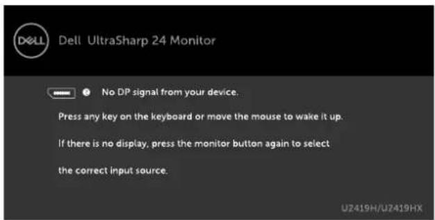 DELL U2419H - OSD Warning Messages - 8