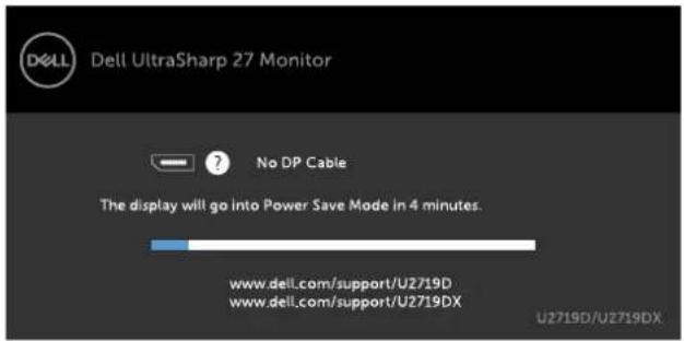 DELL U2419H - OSD Warning Messages - 11