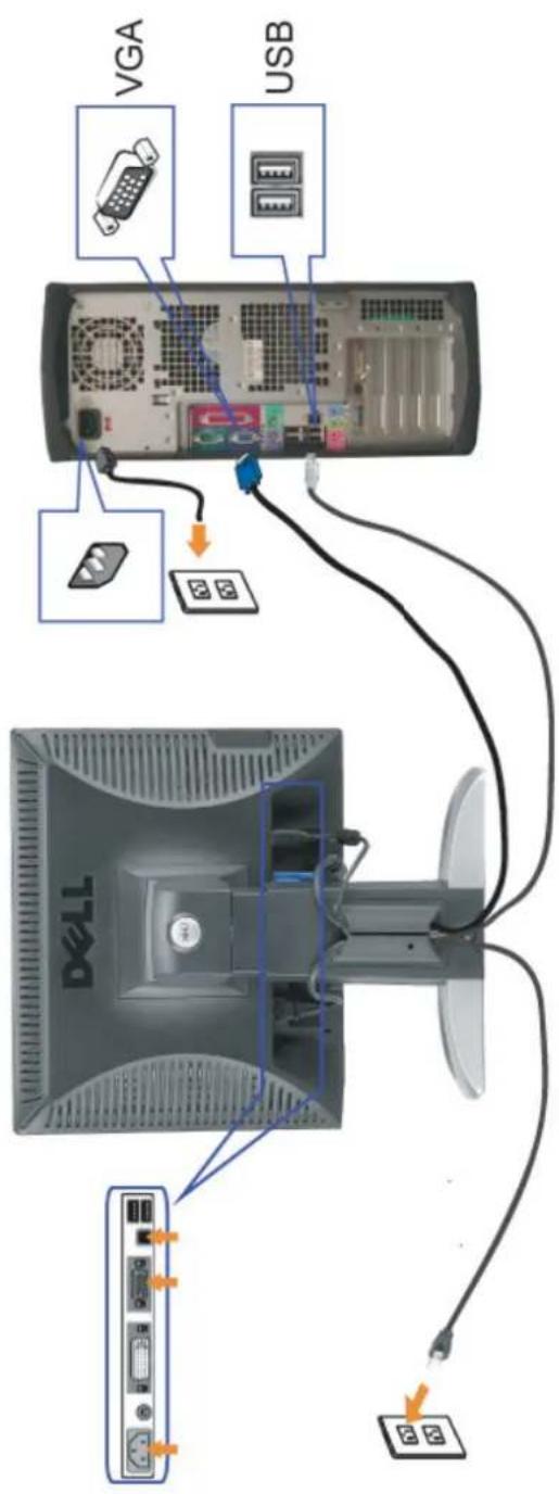 DELL 1907FPV - Connecting Your Monitor - 3