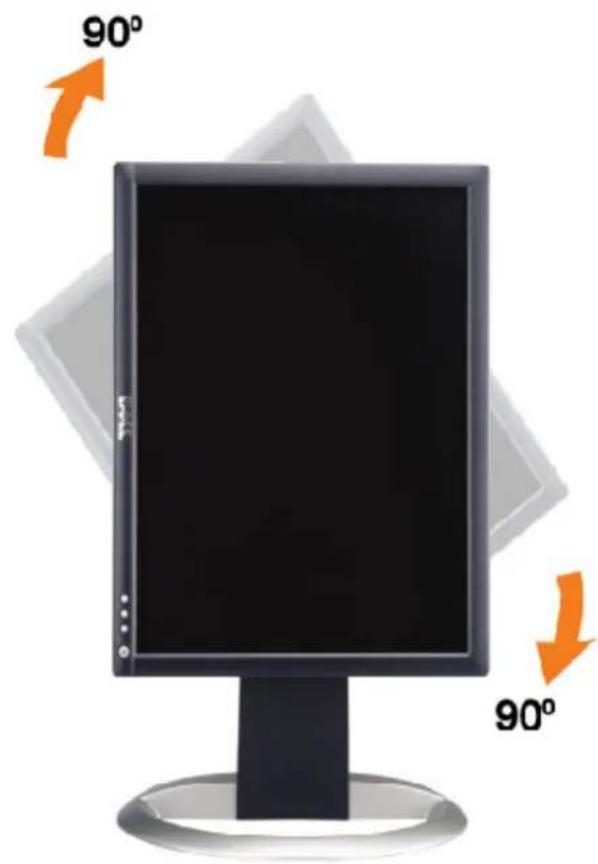 DELL 1907FPV - Changing the Rotation of Your Monitor - 2