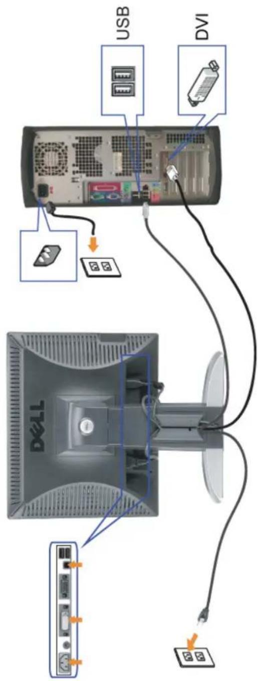 DELL 1907FPV - Connecting Your Monitor - 2