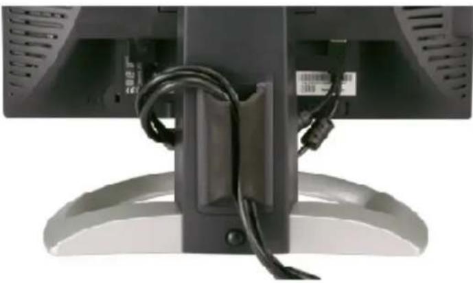 DELL 1907FPV - Organizing Your Cables - 1