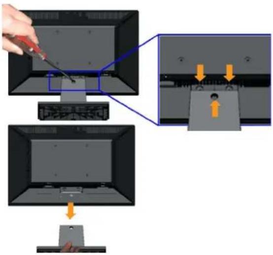 DELL IN1920 - Connecting the Blue VGA Cable - 6