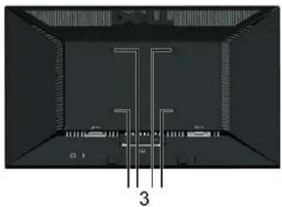 DELL IN1920 - Back View - 2