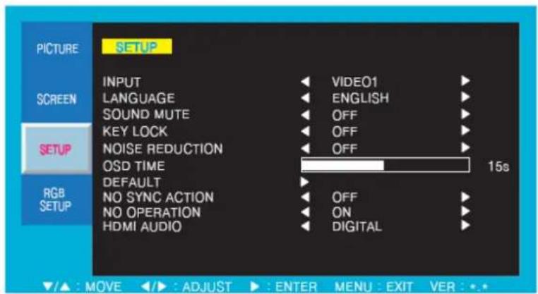 JVC GD-W232 - SETUP - 1