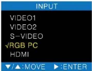 JVC GD-W192 - INPUT SOURCE SELECT - 1